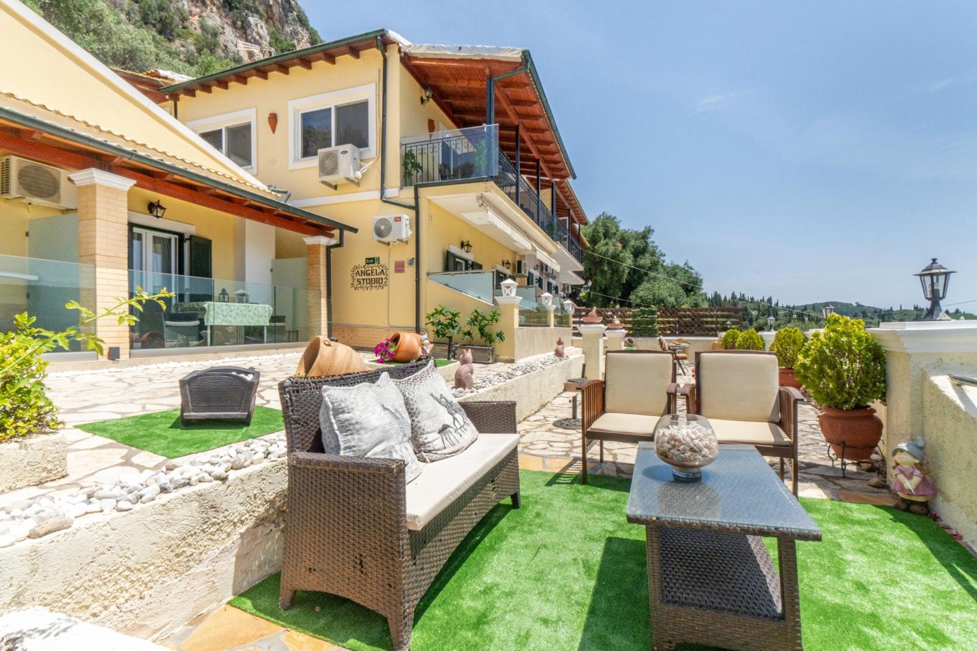 Angela Panorama Villa Paleokastritsa Ngoại thất bức ảnh