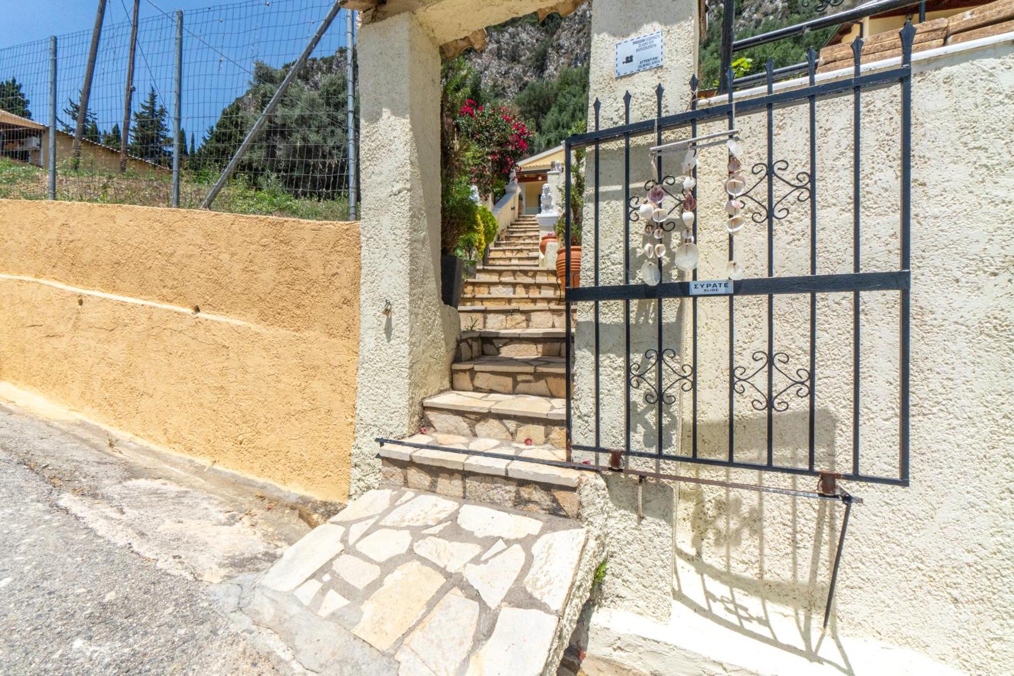 Angela Panorama Villa Paleokastritsa Ngoại thất bức ảnh