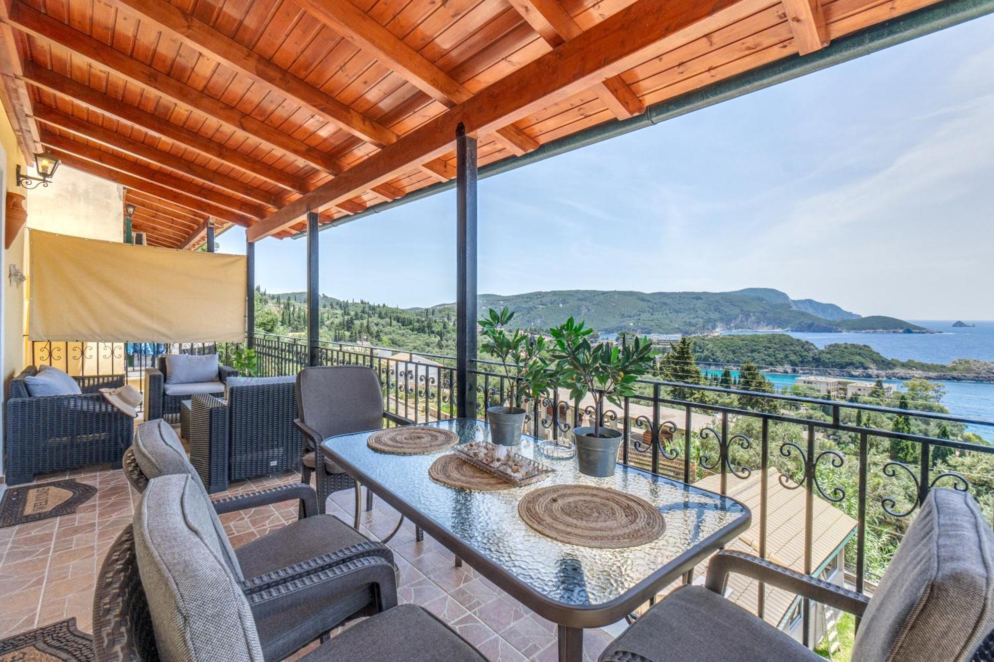 Angela Panorama Villa Paleokastritsa Ngoại thất bức ảnh