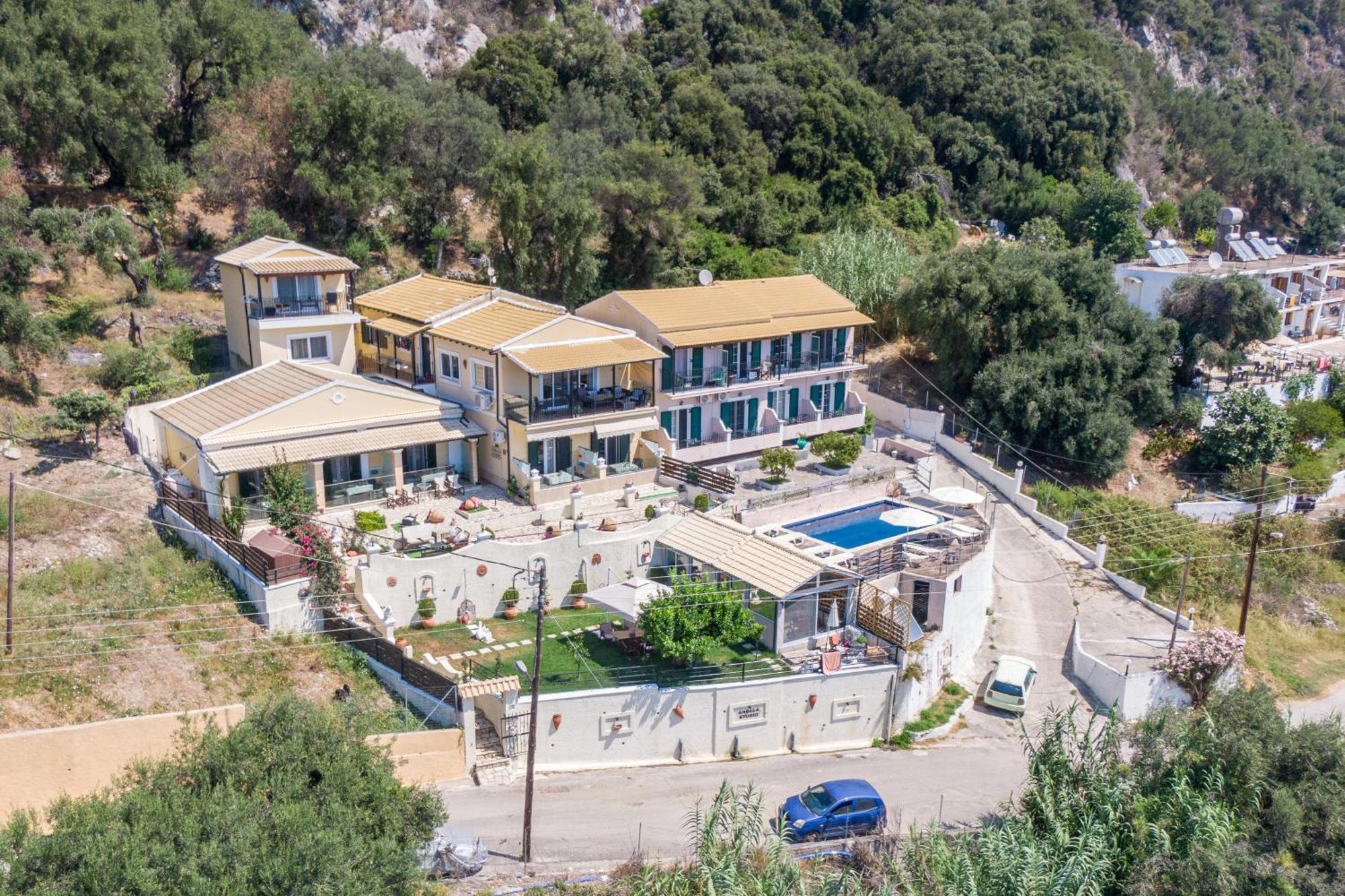 Angela Panorama Villa Paleokastritsa Ngoại thất bức ảnh