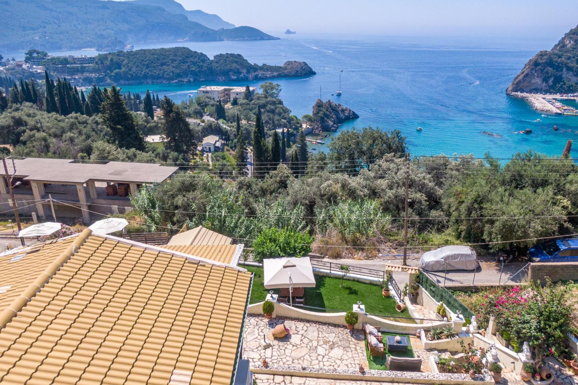 Angela Panorama Villa Paleokastritsa Ngoại thất bức ảnh