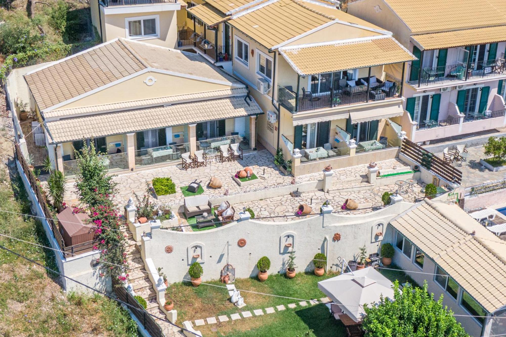 Angela Panorama Villa Paleokastritsa Ngoại thất bức ảnh