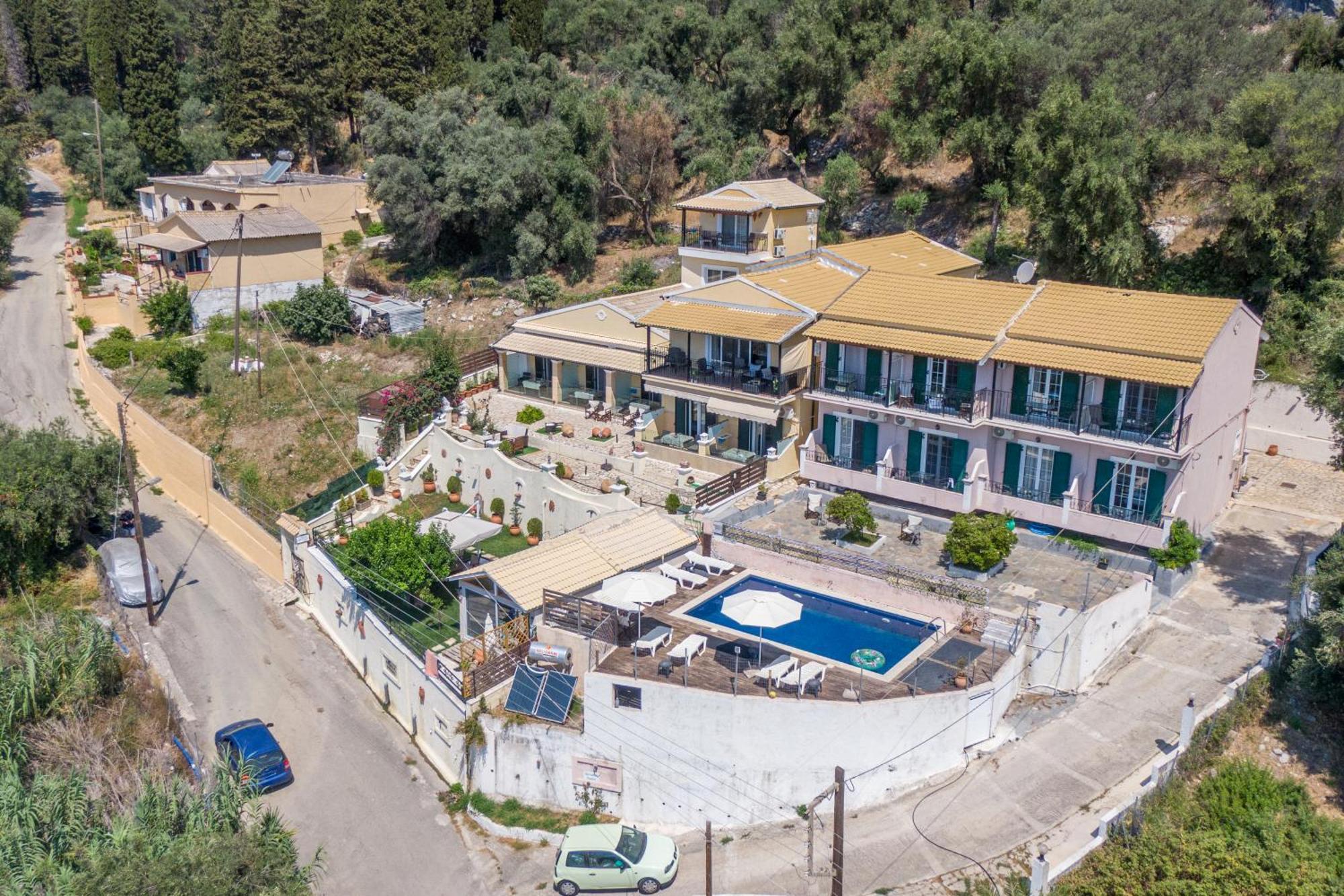 Angela Panorama Villa Paleokastritsa Ngoại thất bức ảnh