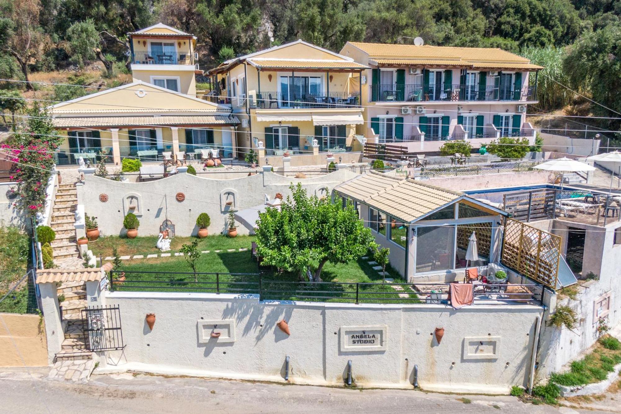 Angela Panorama Villa Paleokastritsa Ngoại thất bức ảnh